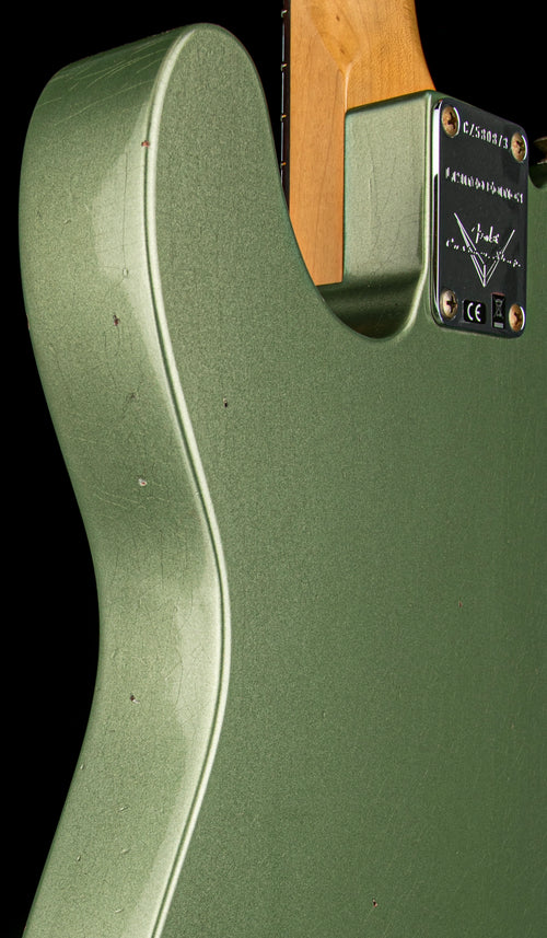 Fender Custom Shop Limited Edition 1960 Telecaster Journeyman Relic - Aged Sage Green Metallic #80873