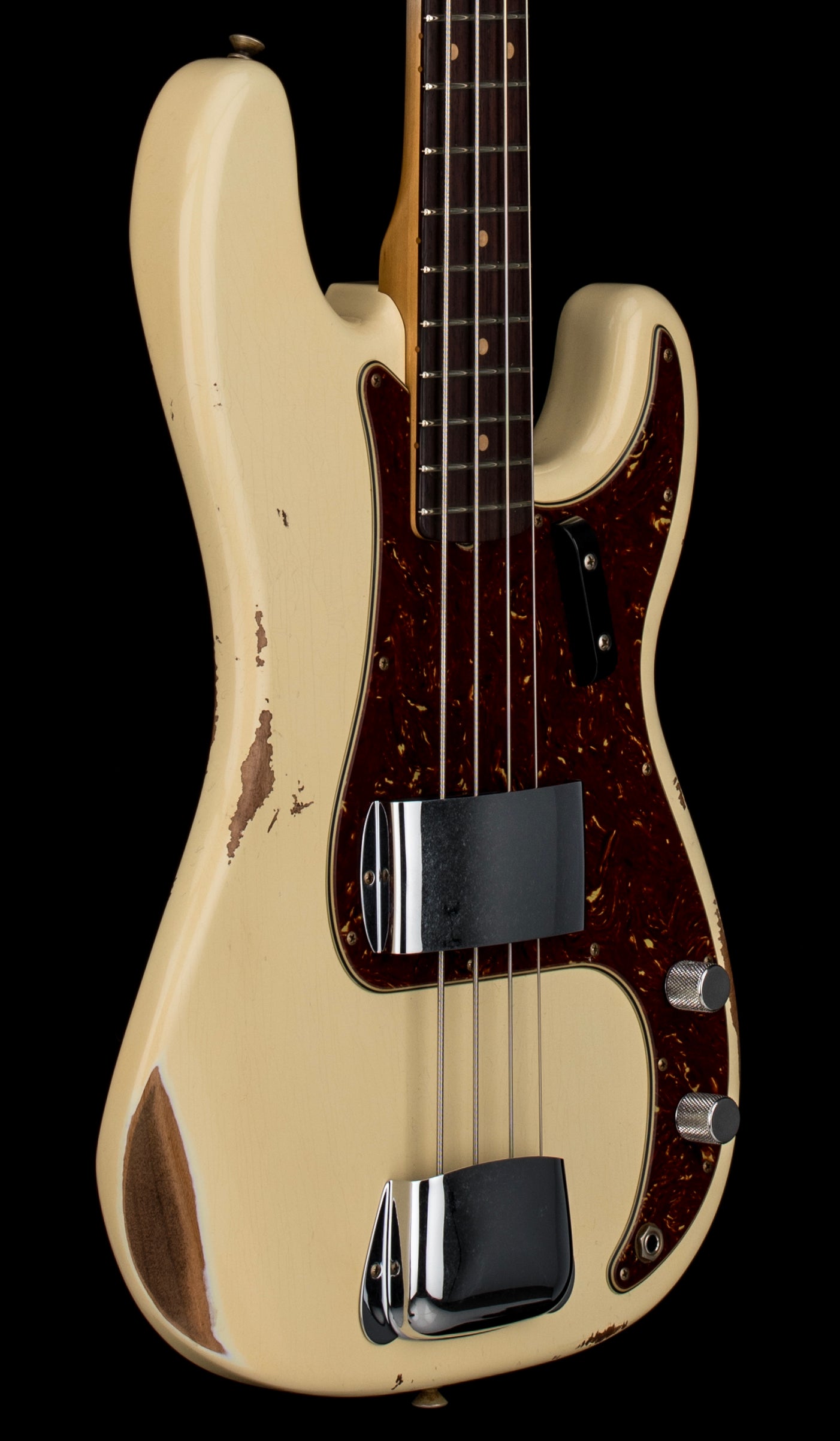 Fender Custom Shop 1964 Precision Bass Relic - Aged Vintage White