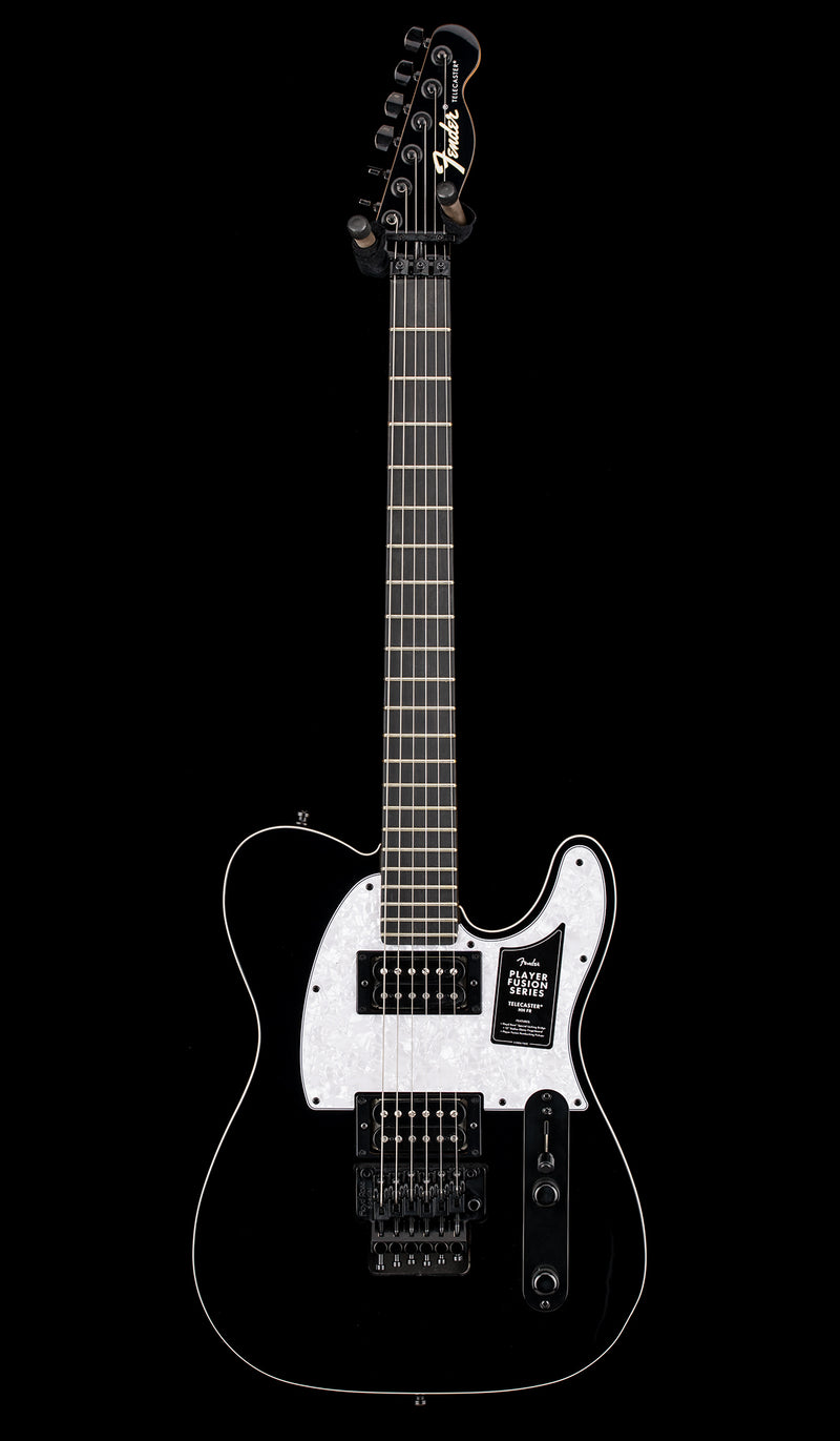 Fender Limited Edition Player Fusion Telecaster HH Floyd Rose - Black #17068