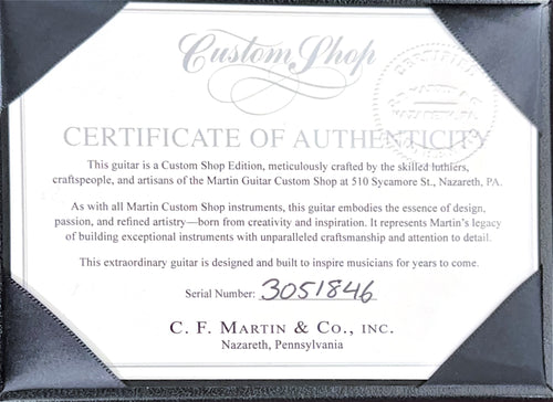 Martin Custom Shop 000-42 Style Pale Moon Ebony #51846 (Empire Music Spec)
