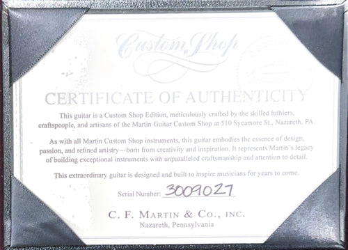 Martin Custom Shop 00-28 12-Fret Style Adirondack Spruce/Guatemalan Rosewood - 1933 Ambertone #09027