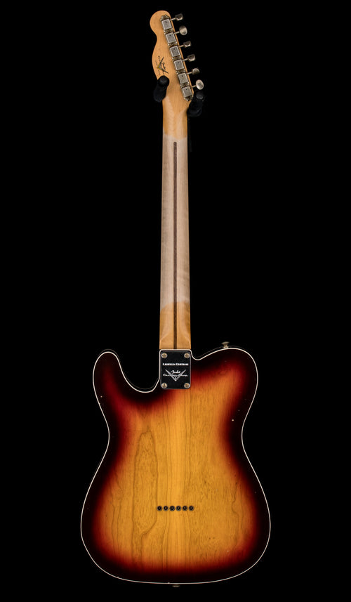 Fender Custom Shop Limited Edition 50s Twisted Telecaster Custom Journeyman Relic - Chocolate 3-Color Sunburst #38491