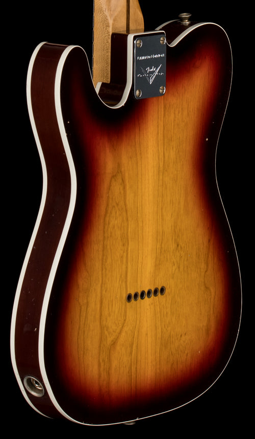 Fender Custom Shop Limited Edition 50s Twisted Telecaster Custom Journeyman Relic - Chocolate 3-Color Sunburst #38491