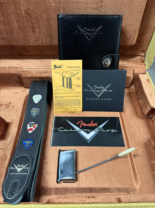 Fender Custom Shop Empire 59 Transition Stratocaster Journeyman Relic - Aged Fiesta Red #18851