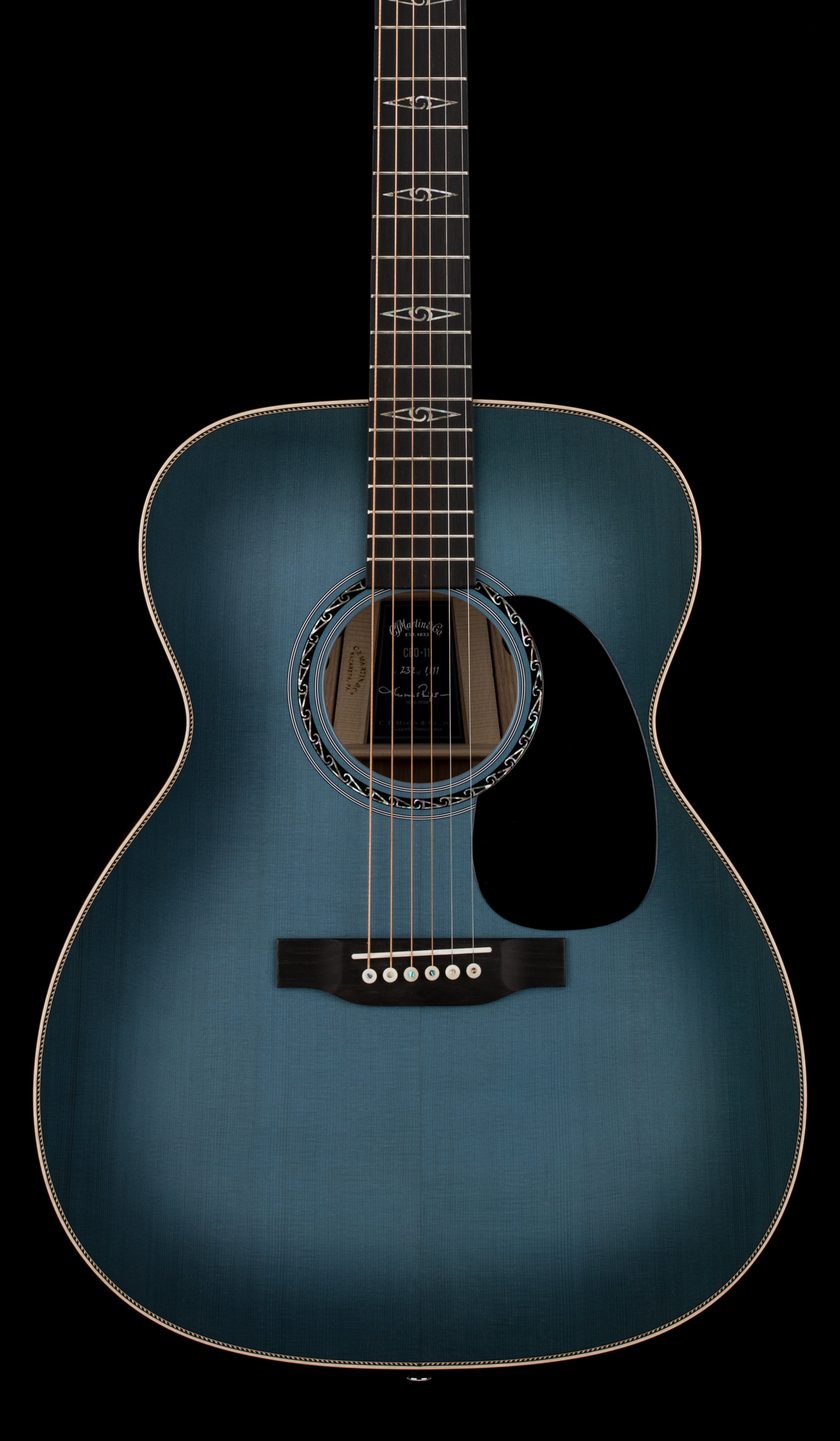 Martin CEO-11 - New Horizons Blue Burst #11423 (NAMM 2026