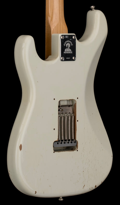 Used Fender Custom Shop LTD Jimi Hendrix "Izabella" Stratocaster (2019) - Aged Olympic White #JH0257 with Original Hard Case