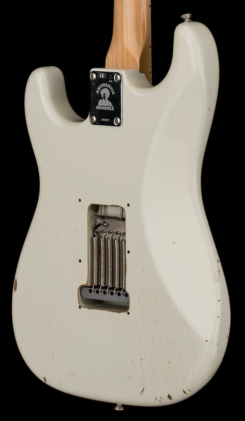 Used Fender Custom Shop LTD Jimi Hendrix "Izabella" Stratocaster (2019) - Aged Olympic White #JH0257 with Original Hard Case