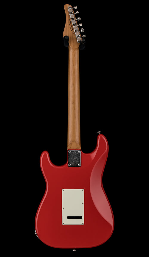 Used Schecter Custom Shop Traditional USA Wembley HSS - Fiesta Red Aged Nitro #03008 with Original Hard Case