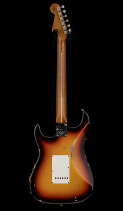 Fender Custom Shop Empire 59 Transition Stratocaster Relic - Faded Aged Chocolate 3-Tone Sunburst #18561