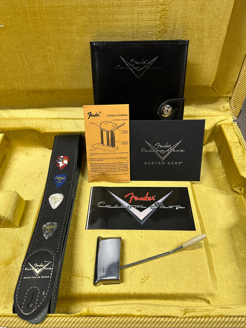 Fender Custom Shop Empire 59 Transition Stratocaster Relic - Faded Aged Chocolate 3-Tone Sunburst #18561