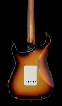 Fender Custom Shop Empire 59 Transition Stratocaster Relic - Faded Aged Chocolate 3-Tone Sunburst #18561