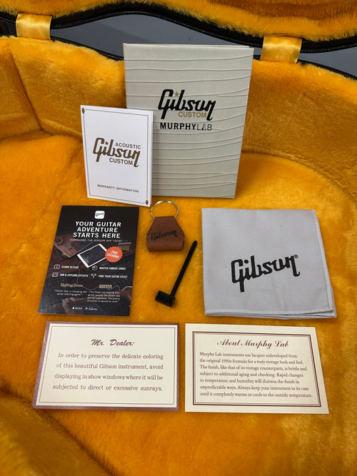 Gibson Custom Shop 1960 Hummingbird Murphy Lab Light Aged - Heritage Cherry Sunburst #34010