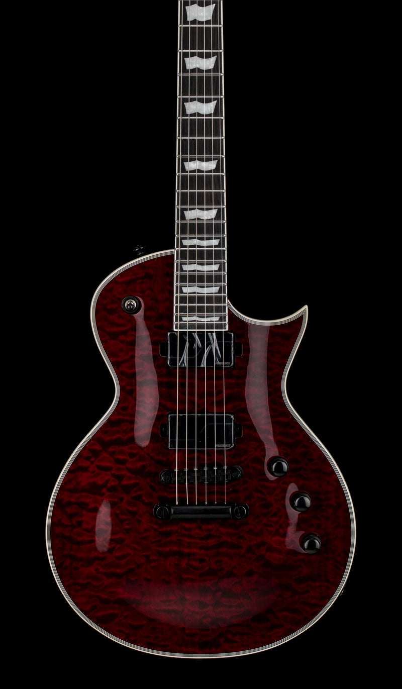 LTD EC-1000 - See Thru Black Cherry #32085 (Factory Demonstration Model)