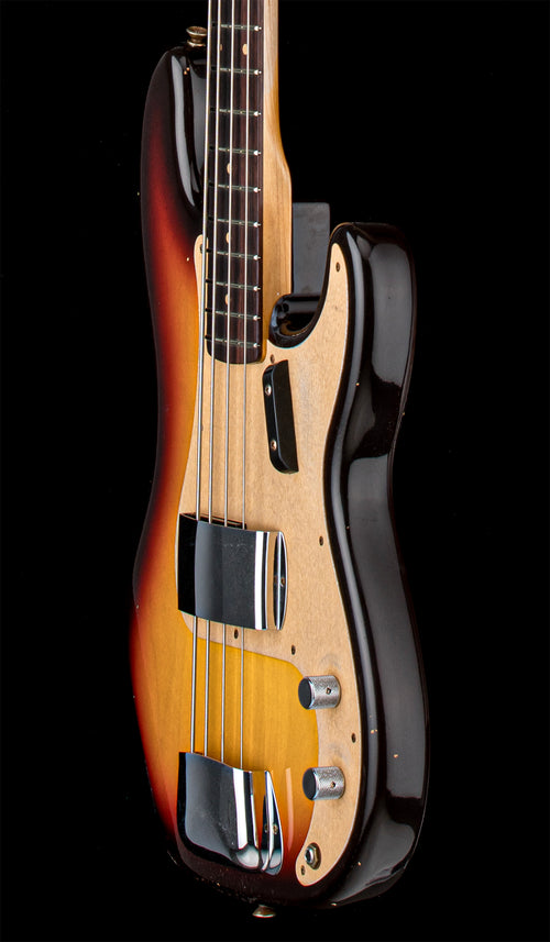 Fender Custom Shop LTD '59 Precision Bass Journeyman Relic - Chocolate 3-Color Sunburst #80211