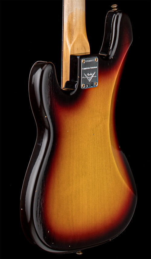 Fender Custom Shop LTD '59 Precision Bass Journeyman Relic - Chocolate 3-Color Sunburst #80211