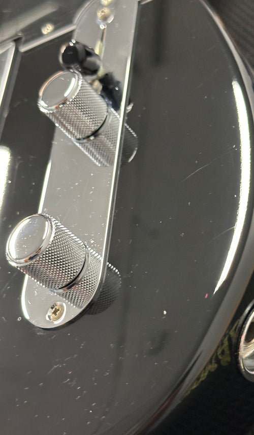 Used Fender Partscaster Tele - Black #00974 with Hard Case