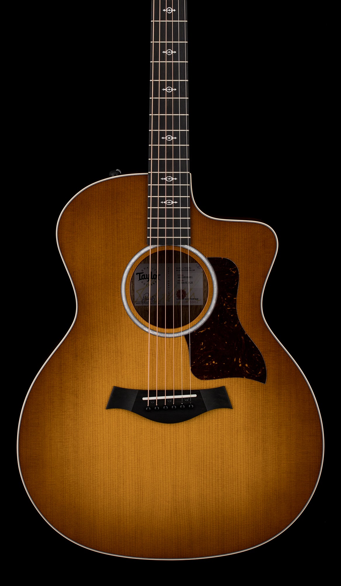 Taylor 214ce-K DLX Special Edition - Honeyburst #26486 – Empire Music