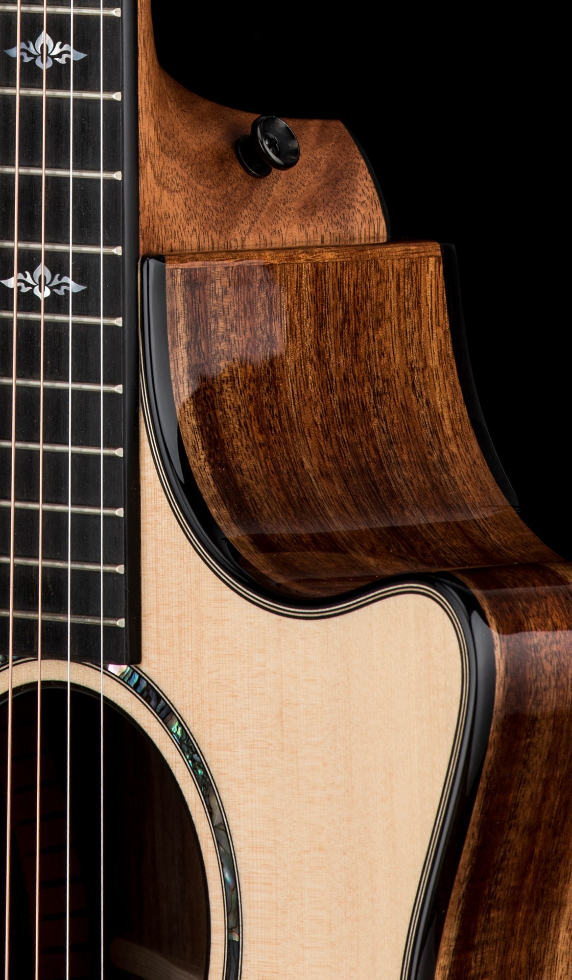Taylor Custom Shop Select 714ce Figured Hawaiian Koa/Sitka Spruce