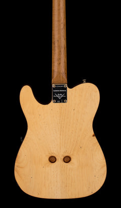 Fender Custom Shop Limited Edition Cunife Tele Custom Journeyman Relic - Aged Amber Natural #81069