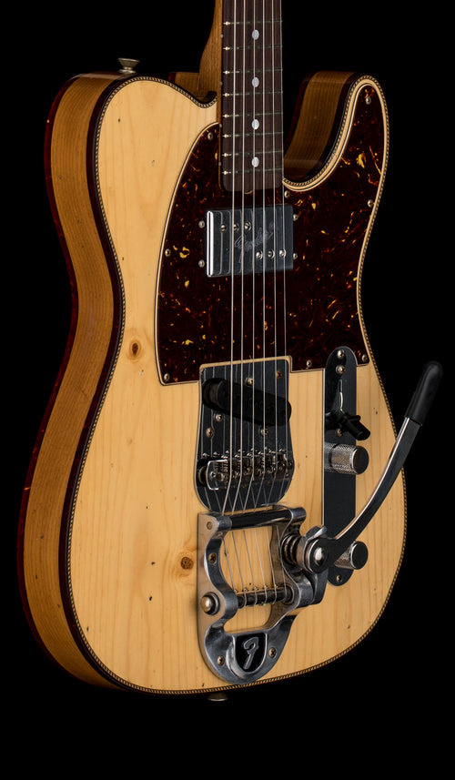 Fender Custom Shop Limited Edition Cunife Tele Custom Journeyman Relic - Aged Amber Natural #81069