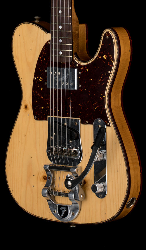 Fender Custom Shop Limited Edition Cunife Tele Custom Journeyman Relic - Aged Amber Natural #81069