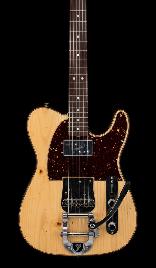 Fender Custom Shop Limited Edition Cunife Tele Custom Journeyman Relic - Aged Amber Natural #81069