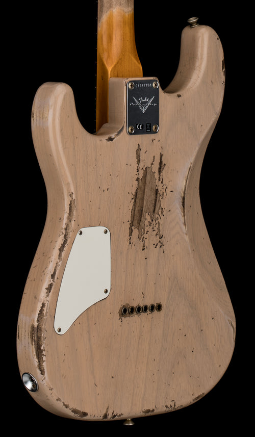 Fender Custom Shop 1966 Stratocaster SH Heavy Relic - Aged Dirty White Blonde #87794