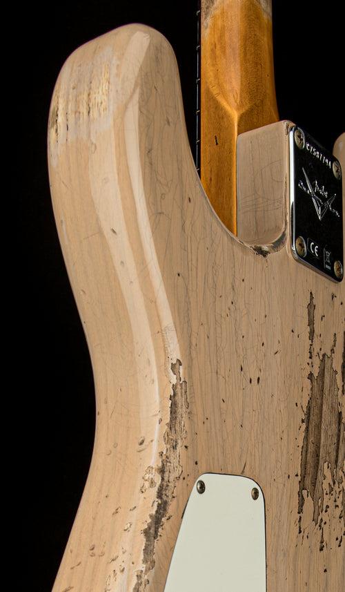 Fender Custom Shop 1966 Stratocaster SH Heavy Relic - Aged Dirty White Blonde #87794