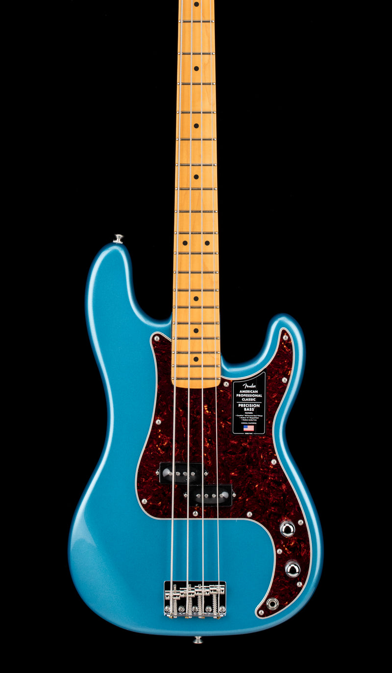 Fender American Professional Classic Precision Bass - Faded Lake Placid Blue #49705