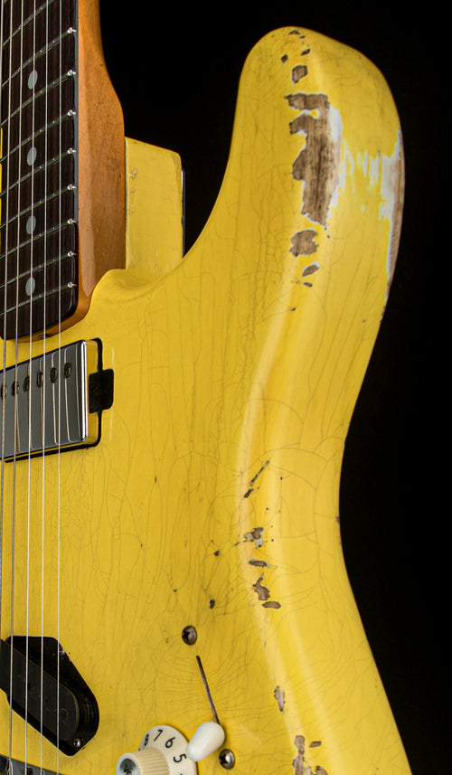 Fender Custom Shop 1966 Stratocaster SH Heavy Relic - Aged Graffiti Yellow #87614