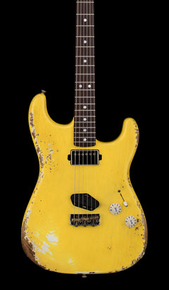 Fender Custom Shop 1966 Stratocaster SH Heavy Relic - Aged Graffiti Yellow #87614