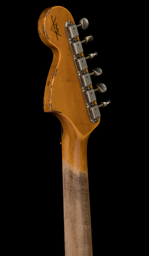 Fender Custom Shop 1966 Stratocaster SH Heavy Relic - Aged Graffiti Yellow #87614