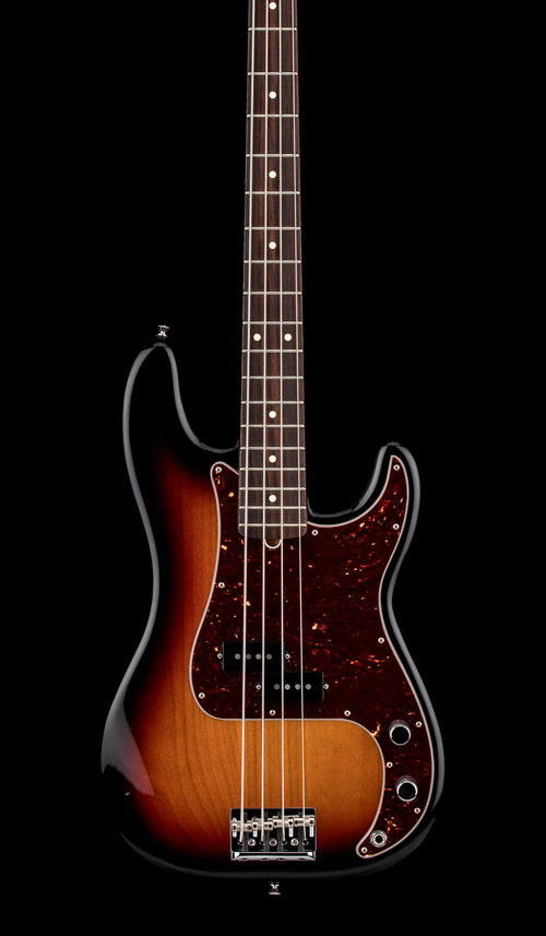 Used Fender American Standard Precision Bass (2016) - 3-Color Sunburst #44156 with Hard Case
