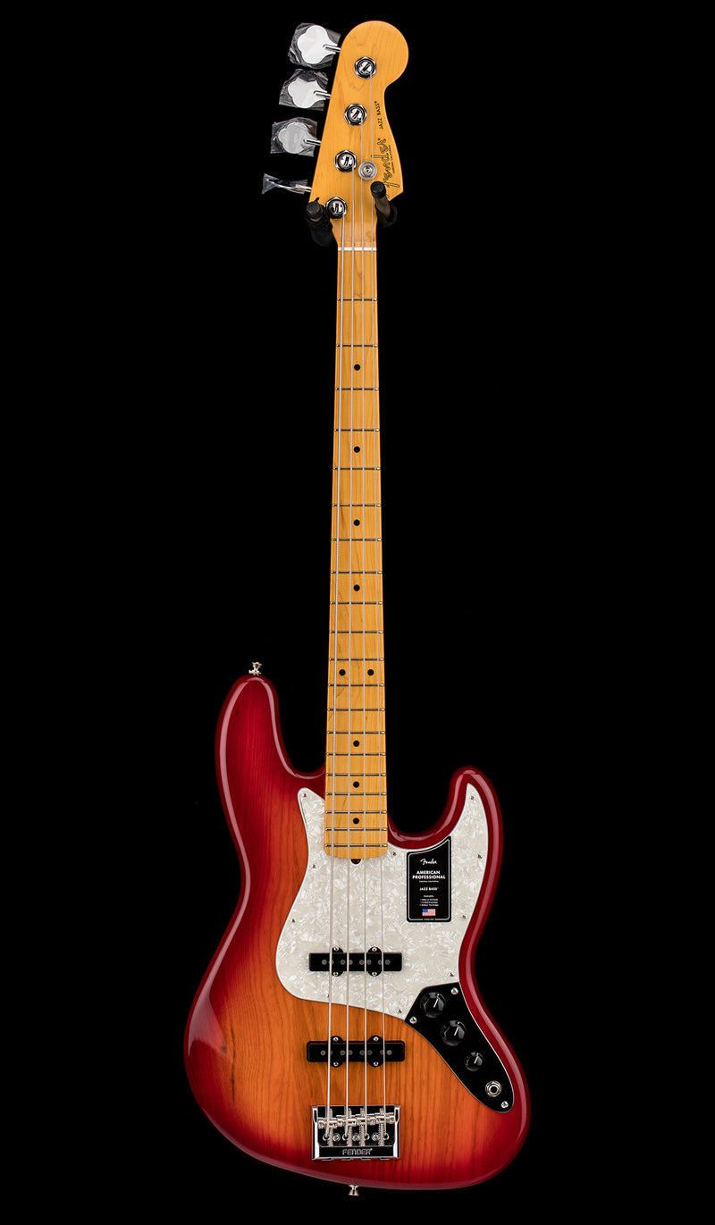 Fender American Professional Jazz Bass - Aged Cherry Burst #81577