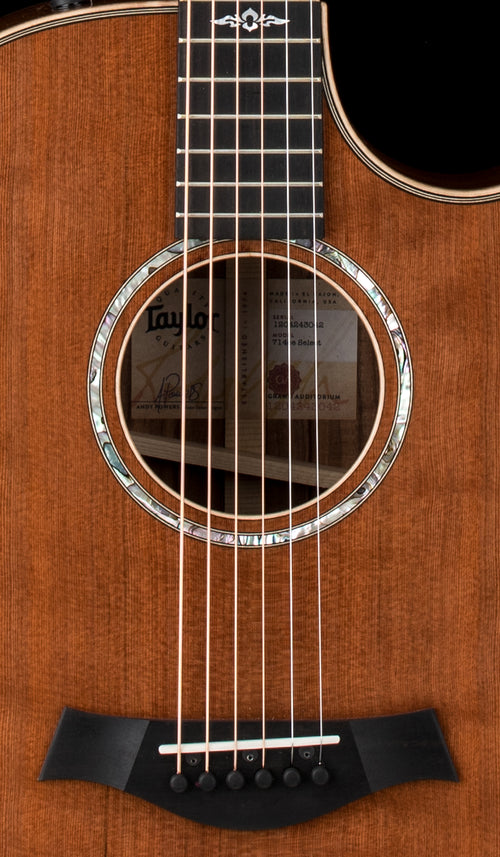 Taylor Empire Select 714ce Figured Hawaiian Koa/Sinker Redwood, Maple Binding #43042