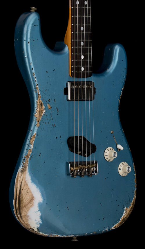 Fender Custom Shop 1966 Stratocaster SH Heavy Relic - Faded Aged Lake Placid Blue #88371