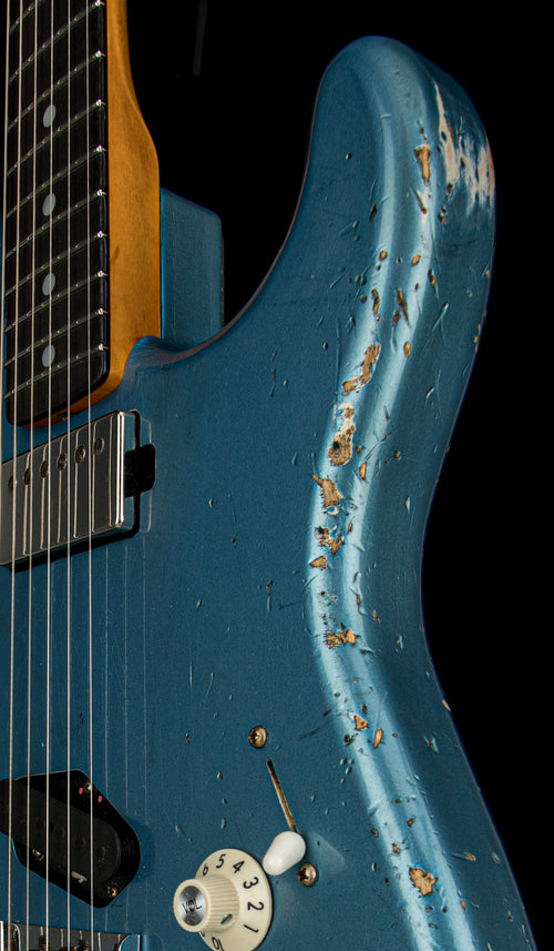 Fender Custom Shop 1966 Stratocaster SH Heavy Relic - Faded Aged Lake Placid Blue #88371