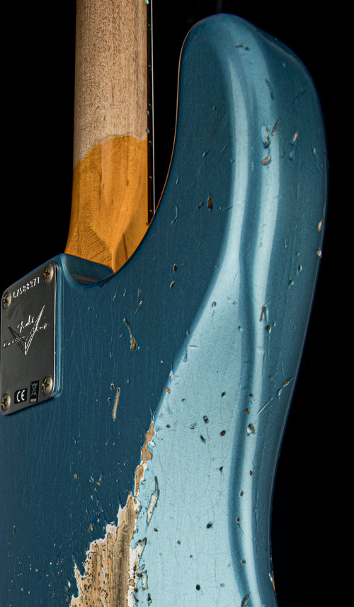 Fender Custom Shop 1966 Stratocaster SH Heavy Relic - Faded Aged Lake Placid Blue #88371