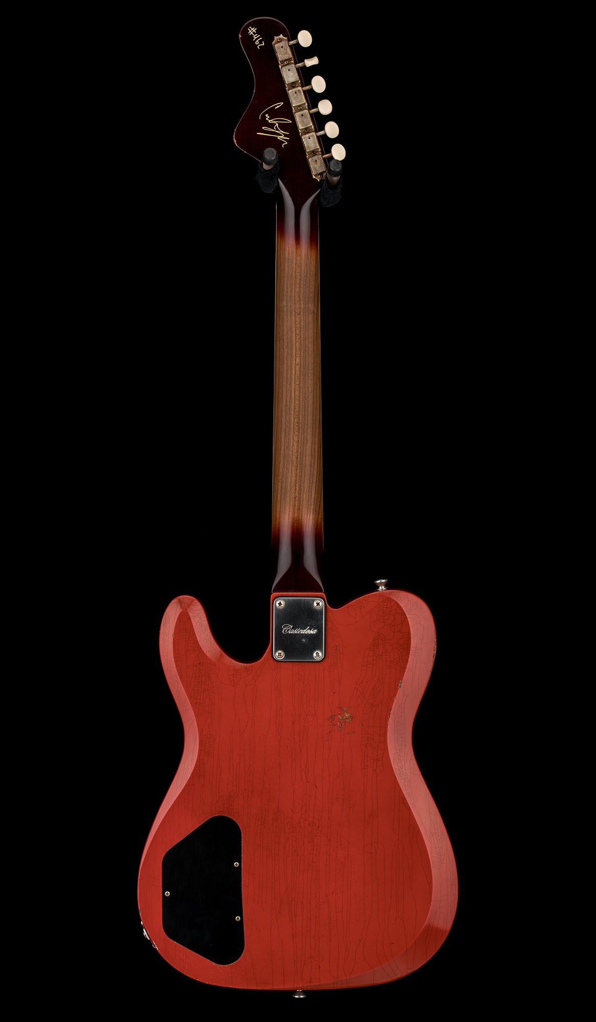 Castedosa Guitars Marianna Bevel - Aged Fiesta Red #462 – Empire Music