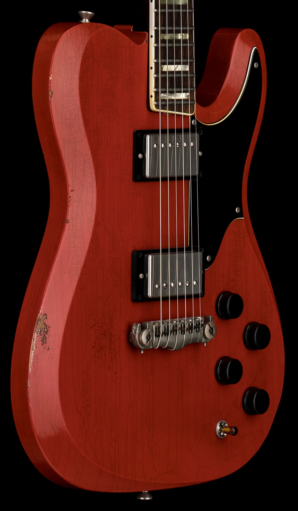 Castedosa Guitars Marianna Bevel - Aged Fiesta Red #462 – Empire Music