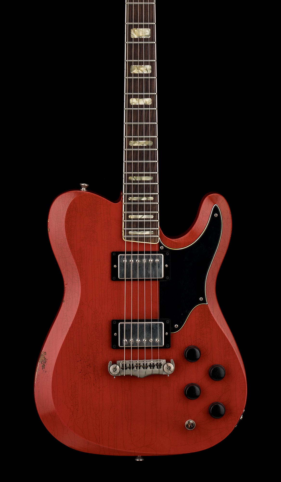Castedosa Guitars Marianna Bevel - Aged Fiesta Red #462 – Empire Music