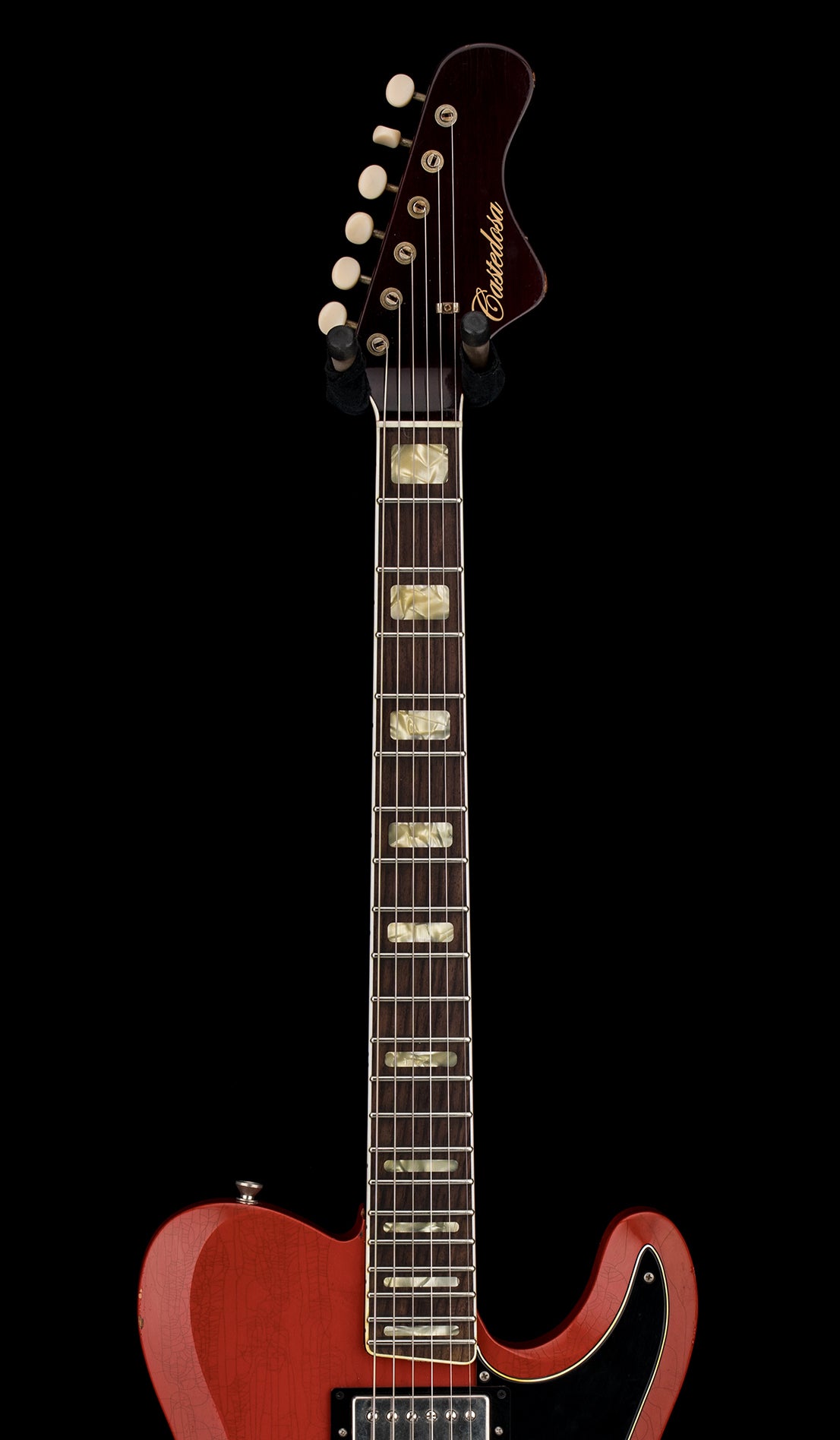 Castedosa Guitars Marianna Bevel - Aged Fiesta Red #462 – Empire Music