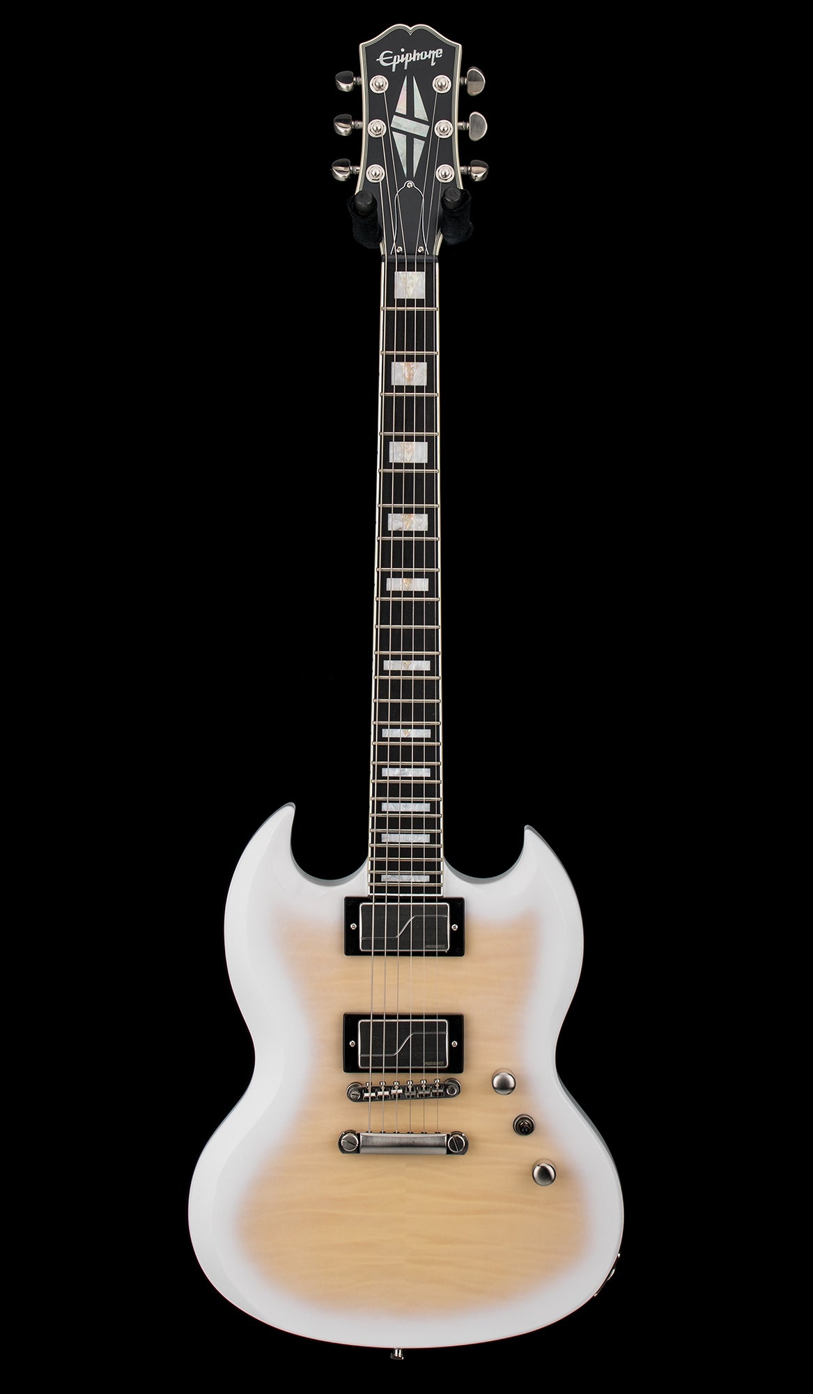 Epiphone SG Prophecy - Aged White Tiger Burst #25074 – Empire Music