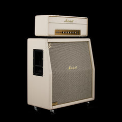 Used Marshall 1987X 35th Anniversary Half-Stack (1997) - LTD White #54108 with Power Brake and Original Covers