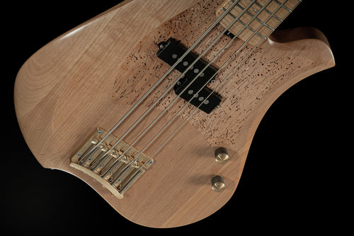 Bacci Marlita Bass 5 with Woodworm Inlay - Natural (NAMM Pre-Order)