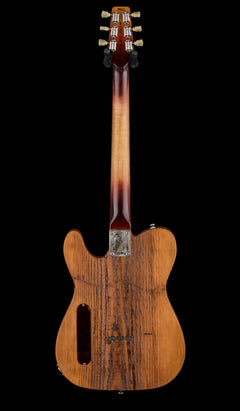 Black Volt Custom Shop Lightning Hole / Semi Hollow Tele, Brazilian Rosewood FB - Oil Finish #062