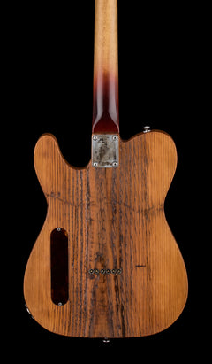 Black Volt Custom Shop Lightning Hole / Semi Hollow Tele, Brazilian Rosewood FB - Oil Finish #062