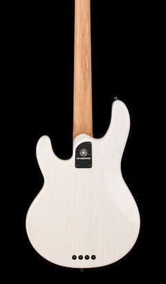 Used Ernie Ball Music Man Tim Commerford Passive StingRay - Fight Night White #59393 with Original Case