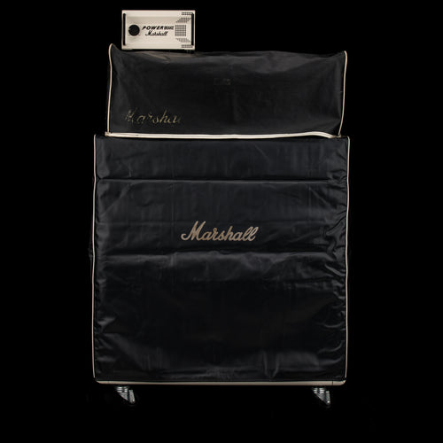 Used Marshall 1987X 35th Anniversary Half-Stack (1997) - LTD White #54108 with Power Brake and Original Covers