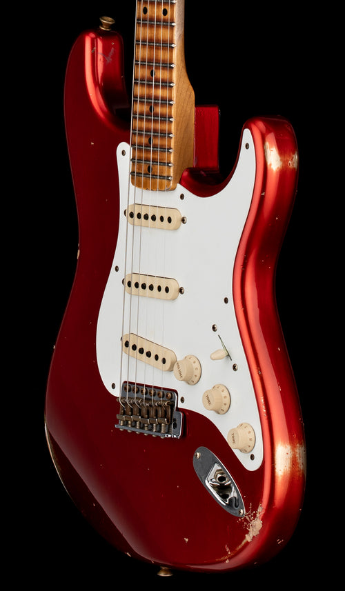 Fender Custom Shop 1958 Stratocaster Relic - Faded Aged Candy Apple Red #82760